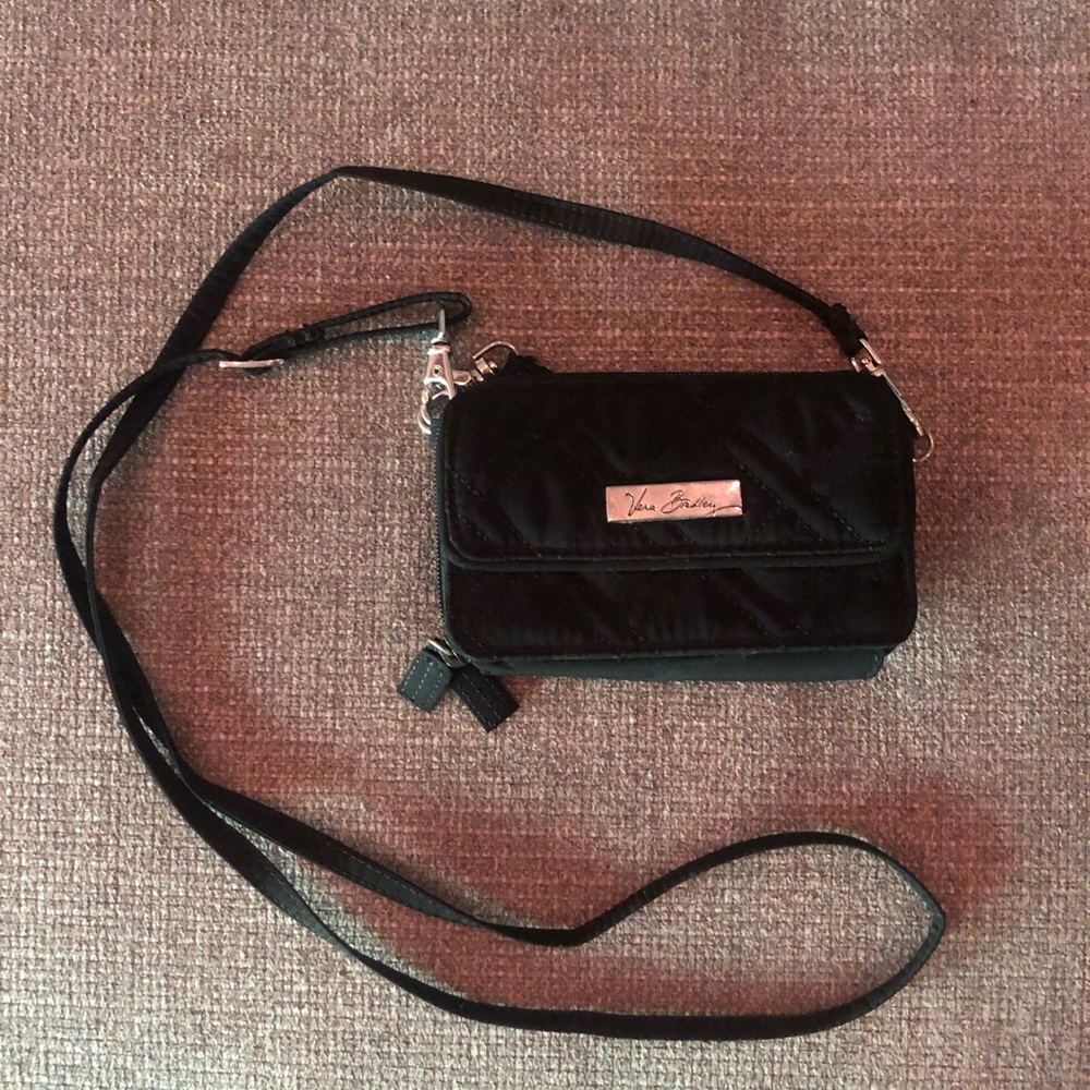 Vera Bradley Crossbody Wallet Pocketbook w Straps